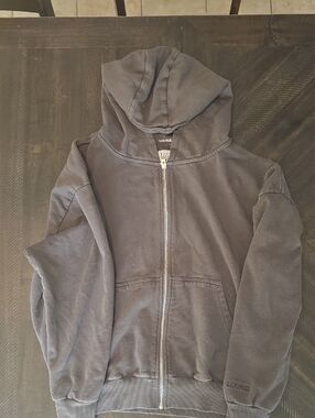 Lounge Full-Zip Hoodie - Grey